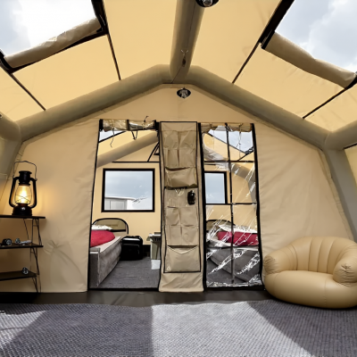 Большая надувная палатка-дом